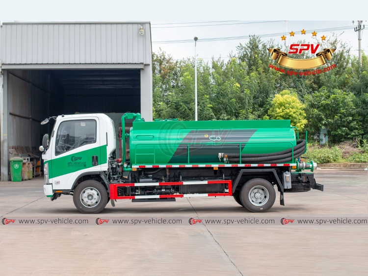 5,000 Litres Septic Tank Truck ISUZU N - LS